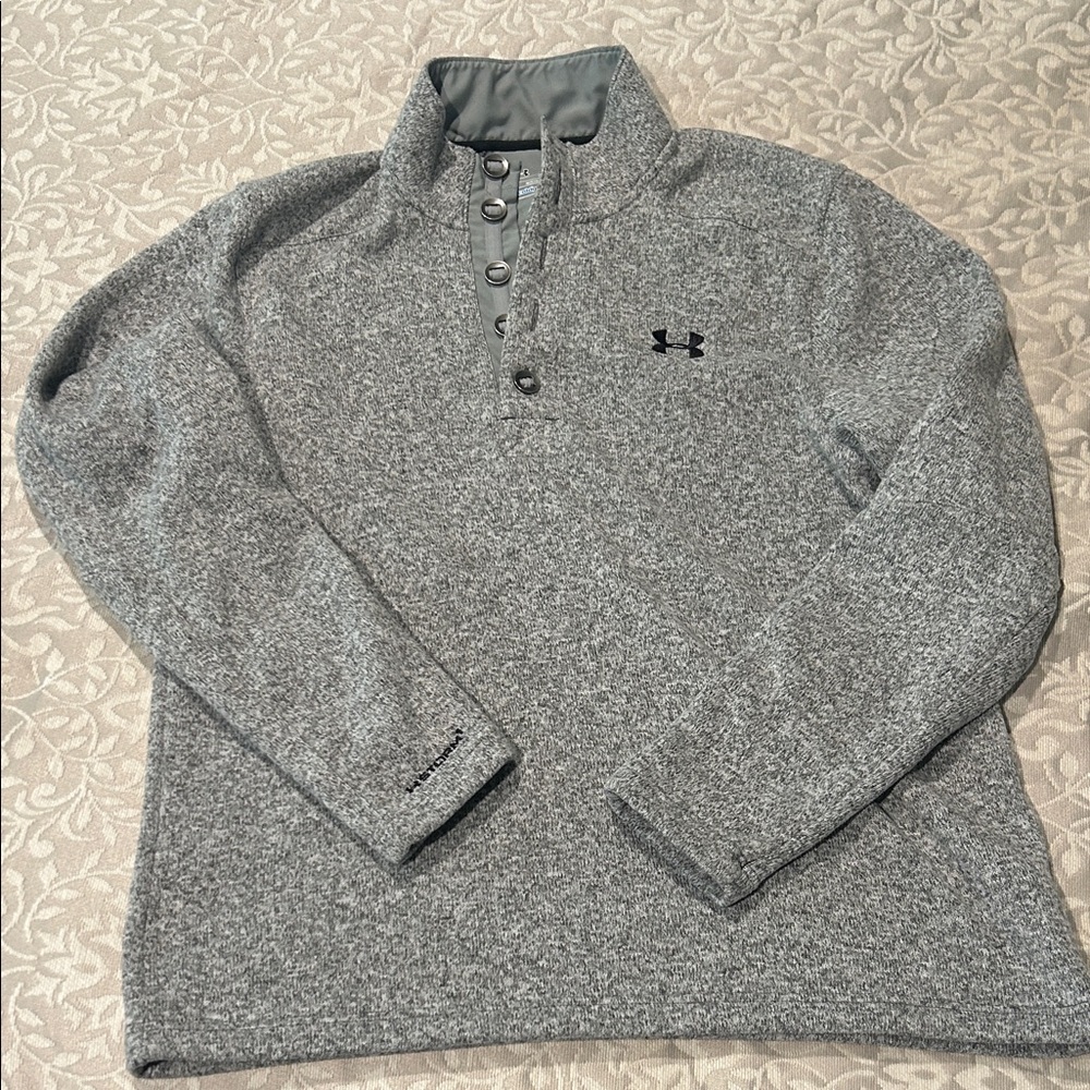 Under Armour Men's Heathered Gray Pullover